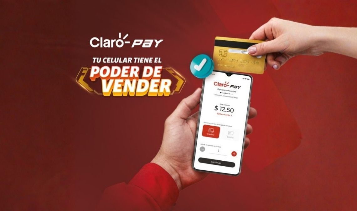 Claro Ecuador presentó Claro Pay, una solución para aceptar pagos con tarjeta desde el celular.