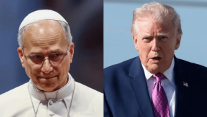 El presidente Donald Trump generó controversia tras publicar una imagen de carácter religioso. El papa León XIV reaccionó y crece la tensión entre ambos.