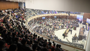 La Asamblea Nacional presentó este 14 de mayo el informe de su primer año de gestión bajo la presidencia de Niels Olsen.
