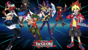 un hombre encontró centenares de hojas de cartas de Yu-Gi-Oh sin cortar.