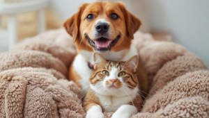 los usuarios pueden comprender las necesidades biológicas y emocionales de sus perros y gatos, incluso cuando se encuentran trabajando fuera de casa