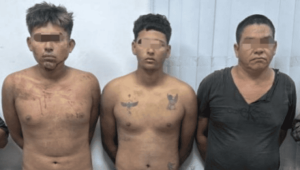 Tres presuntos integrantes de Los Choneros fueron capturados armados en Pascuales, Guayaquil, durante un operativo militar.