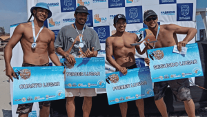 La playa de Canoa volvió a ser sede del Campeonato Nacional de Surf después de 20 años. Dominic Barona y Alex Suárez fueron los ganadores de la fecha.