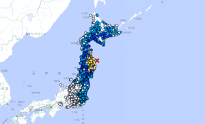El temblor alcanzó el nivel 6 en la escala de intensidad japonesa, una métrica que evalúa los impactos directos en la superficie.