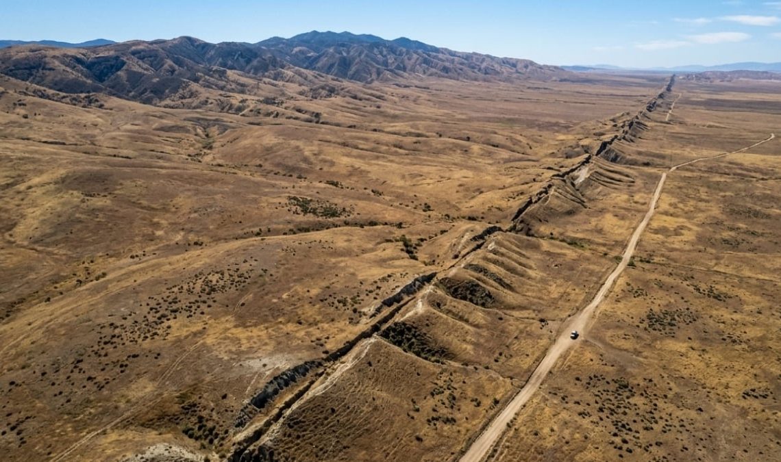La acumulación de tensión en el sistema de la falla de San Andrés alcanzó su punto máximo en los últimos 1,000 años.