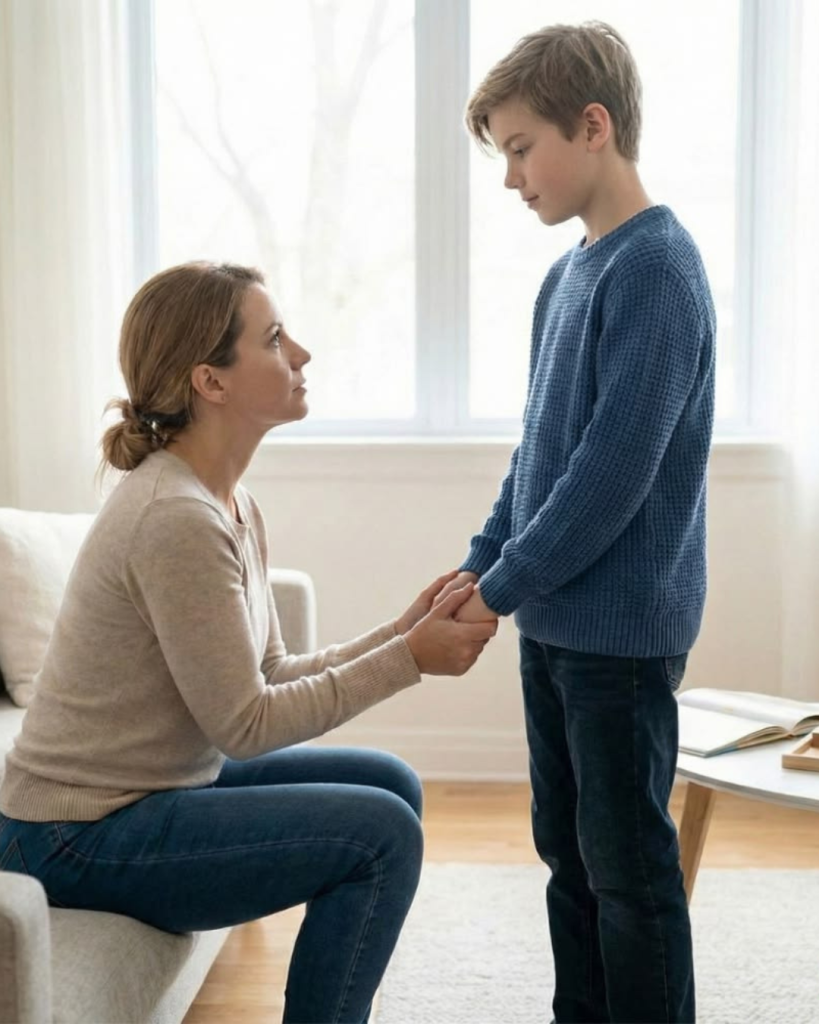 Crear un entorno de confianza y seguridad con tus hijos es la herramienta de protección más poderosa, especialmente cuando se enfrentan a los desafíos del mundo digital.