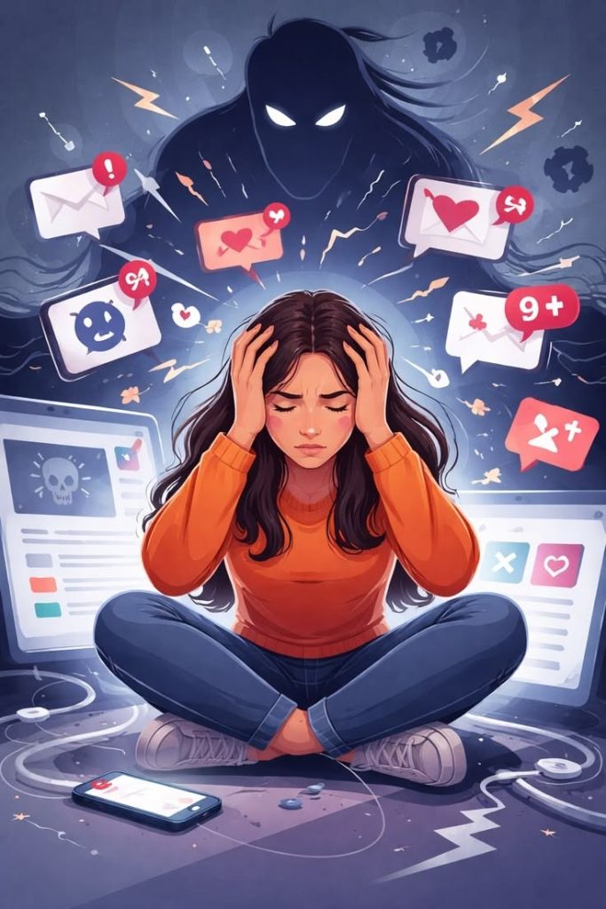 A diferencia del hostigamiento tradicional, este deja una huella digital que sirve como evidencia
