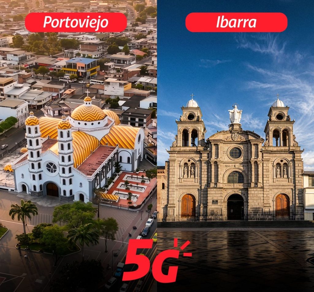 la cobertura de esta tecnología de alta velocidad abarca más de 20 ciudades distribuidas a lo largo de la Costa, Sierra, Amazonía y la región Insular.
