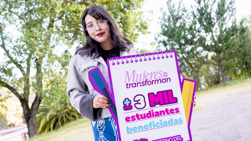 las estudiantes expresaron cómo los recursos estatales facilitan el acceso a insumos y tiempo para sus prácticas.