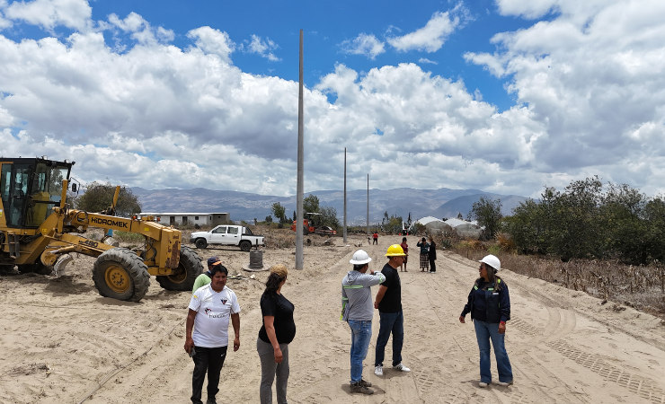 la repotenciación del sistema impulsa las actividades agrícolas, comerciales e industriales en las zonas rurales de la provincia.