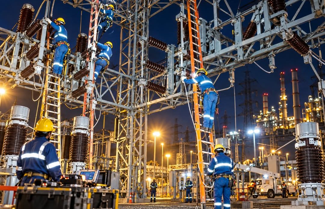 Las autoridades dispusieron la desconexión temporal de la electricidad para las empresas clasificadas en Alto Voltaje 1 (AV1).