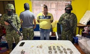 las fuerzas de orden detuvieron a Jefferson Omar G., conocido en el mundo delictivo con el alias de “Sin Palabras”.