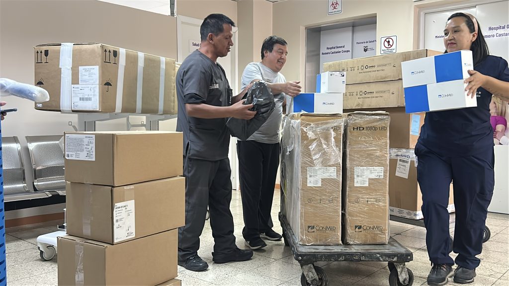 el personal médico cuenta ahora con mejores herramientas de trabajo.
