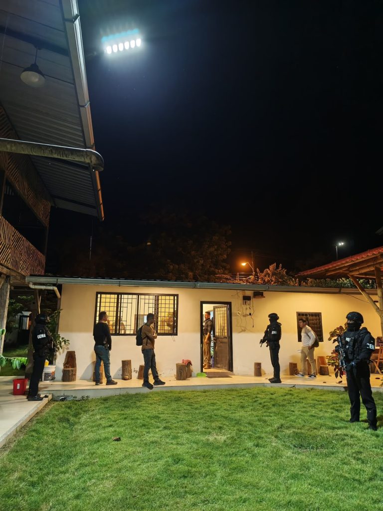 González fue detenida la madrugada de este jueves 22 de octubre en la parroquia Canuto, cantón Chone.