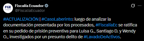 La institución ratificó su postura este viernes 23 de octubre de 2026