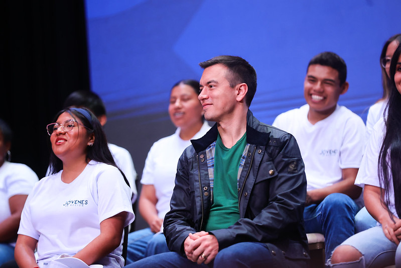 El Gobierno del presidente Daniel Noboa concluyó la fase de selección para la cuarta edición del programa “Jóvenes en Acción”. 